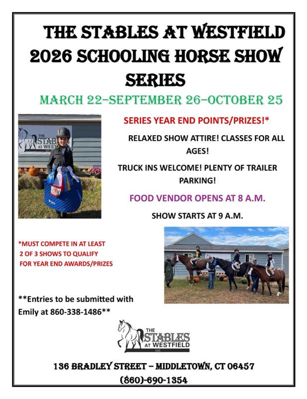 2026 Schooling Horse Show Series